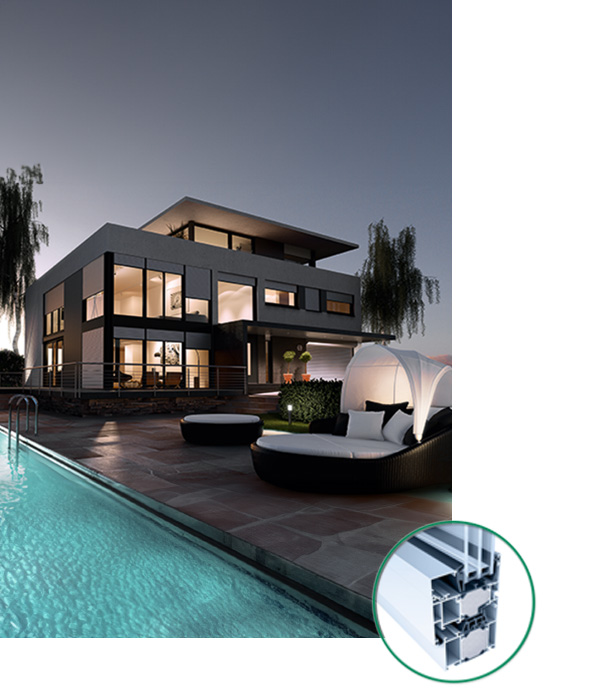 Aluminiumfenster EGE Detailbild