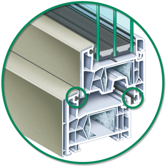 Dichte Fenster EGE Aluclip