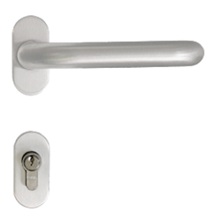 GTDI-801 EV1 silber Standard-Innendrücker (Silber eloxiert)