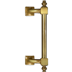 Stoßgriff GTS-237 L295 mm Messing brüniert