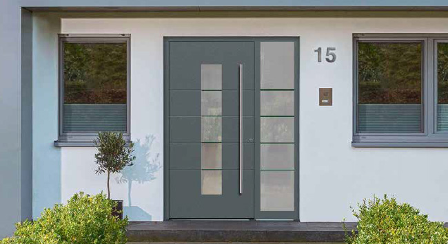 Haustüren aus Aluminium