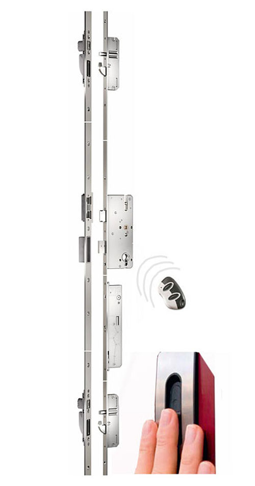 Holzhaustür Motorschloss EGE