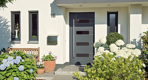 INTARSIA EGE Aluminiumhaustür