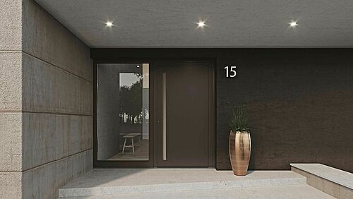 Les-Couleurs EGE Aluminiumhaustür