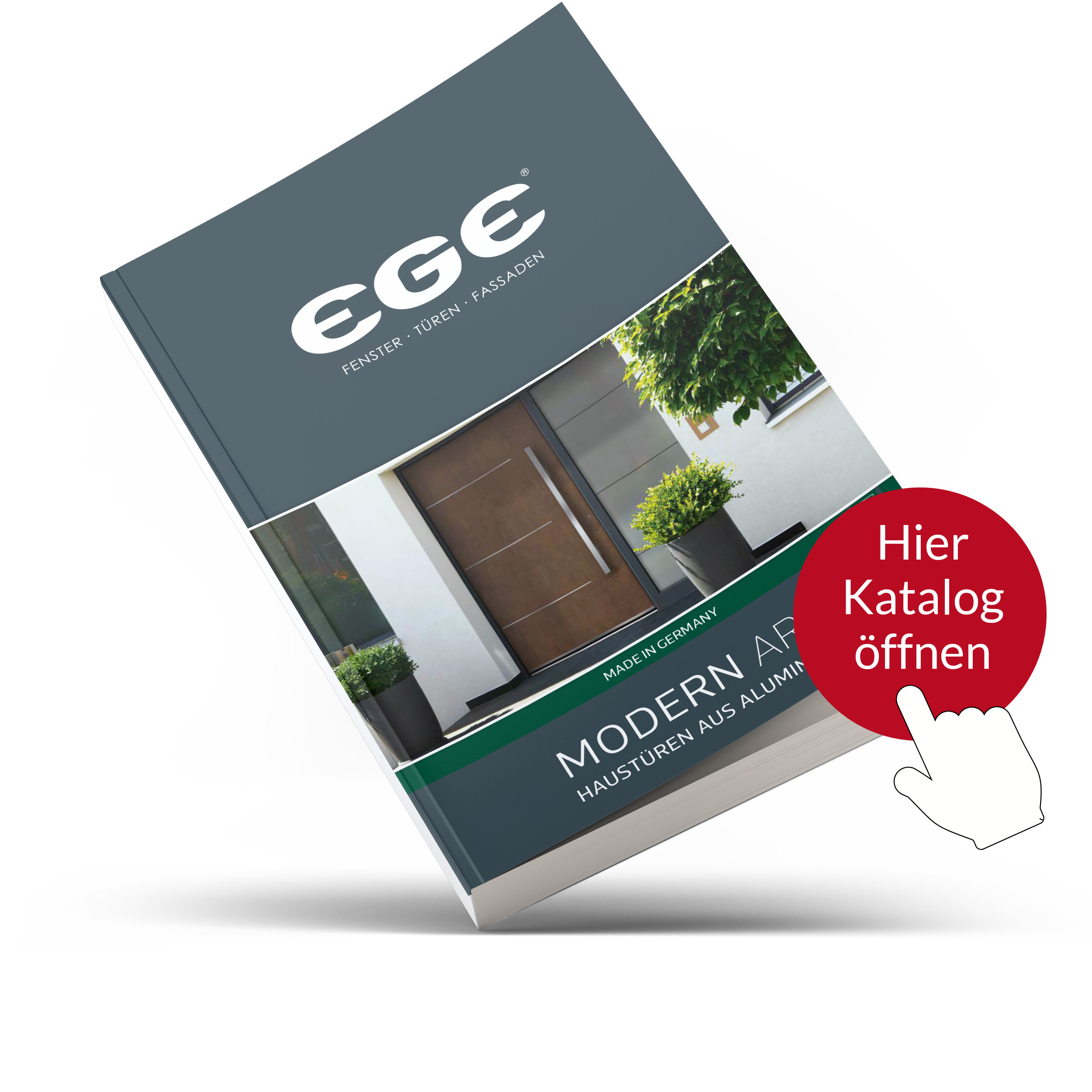 MODERN ART Haustüren aus Aluminium EGE Katalog