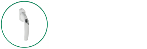 abschließbarer Fenstergriff EGE Sicherheit