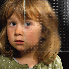 Ornamentglas Muster Mastercarre