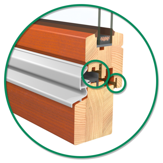 Anschlagdichtungen EGE IV 68 Holzfenster