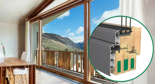 EGE Holz Alu 80 Detailbild