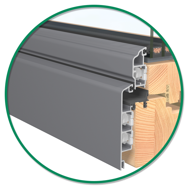 Holz Alu Design EGE Holz Alu 68 Fenster