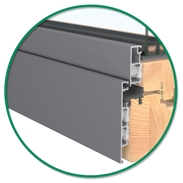 Holz Alu Lifestyle EGE Holz Alu 68 Fenster